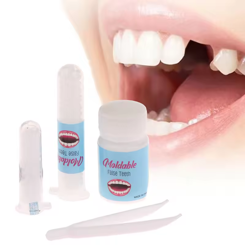 Kit de dientes cosméticos moldeables de ejemplo